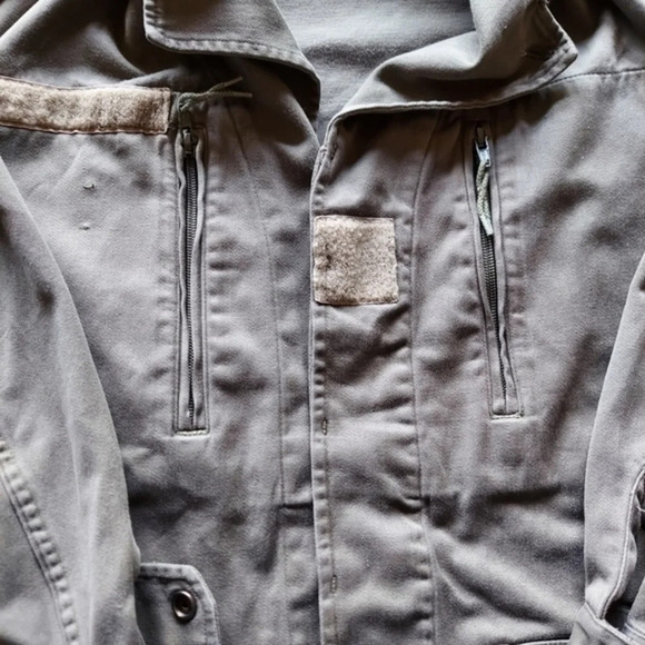 Vintage French Military Mageco Villefranche 1992 Field Utility Jacket Ol… - Picture 11 of 14